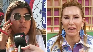 La hermana de Thiago Medina se enojó por una pregunta de Analía Franchín y abandonó el movil: "Te voy a faltar el respeto"