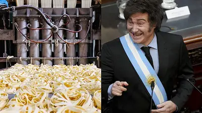 Fábrica de pastas Javier Milei Fábrica de pastas Javier Milei