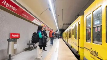 Mapa del subte B de Buenos Aires: estaciones y recorrido de la línea
