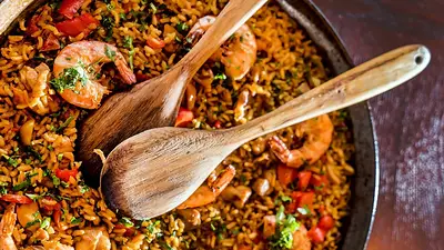 Paella española. Paella española.