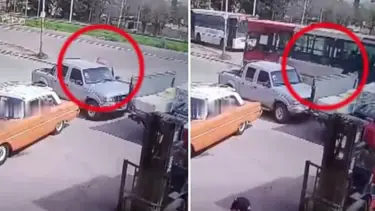 Golpeó con la puerta de su auto a una mujer policía que terminó siendo atropellada por un colectivo