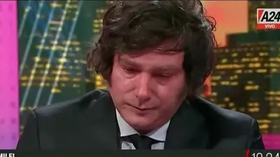 javier milei sufriendo javier milei sufriendo