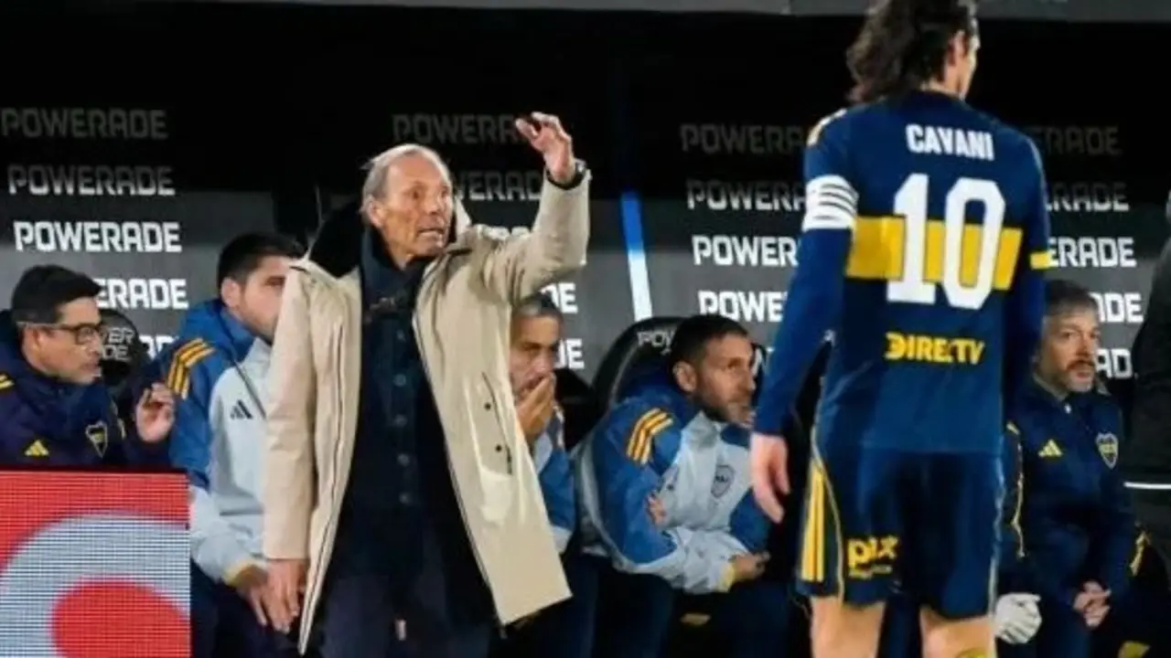 Boca JUniors, Miguel Ángel Russo, Edinson Cavani, Central Cordoba. 