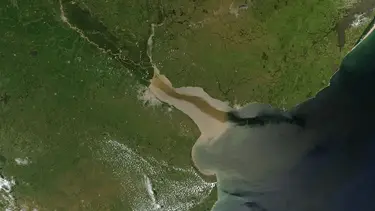 Asombro por cómo suena el Río de la Plata, según la NASA
