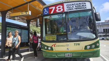 Línea 78: entraron en vigencia los cambios en el recorrido de los colectivos hacia Chacarita