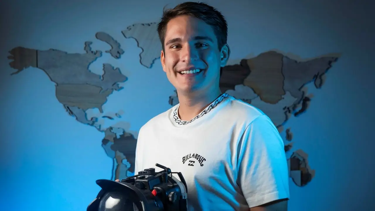 Nicolás Marín, fotógrafo submarino: "Cuando conocí cómo es abajo del agua no quise subir más a la superficie"