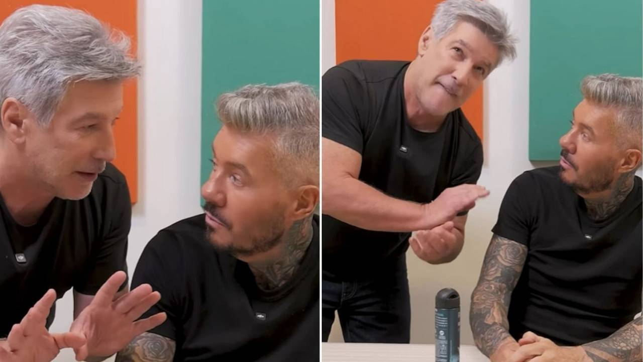 El desopilante video viral de Pachu Peña, Tinelli y un desodorante.