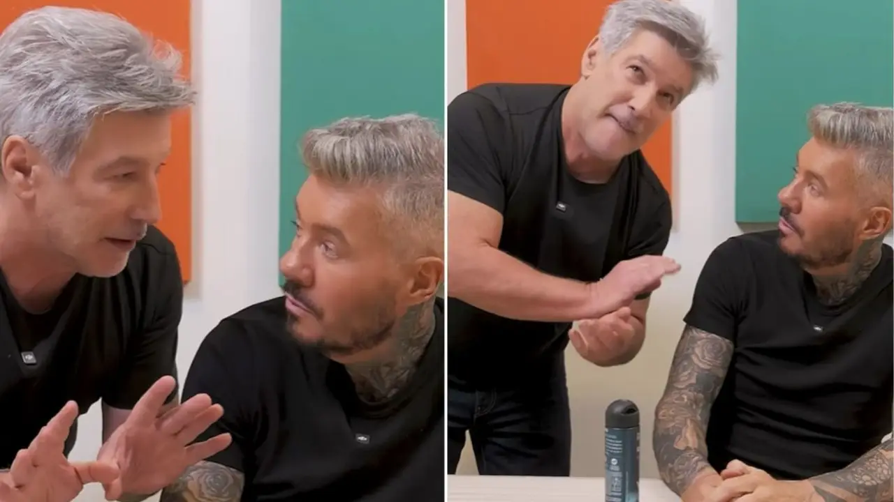 El desopilante video viral de Pachu Peña, Tinelli y un desodorante.