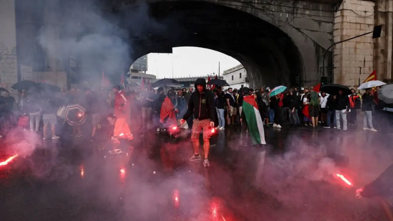 Huelga masiva en Italia contra el genocidio en Gaza: protestaron decenas de miles de personas