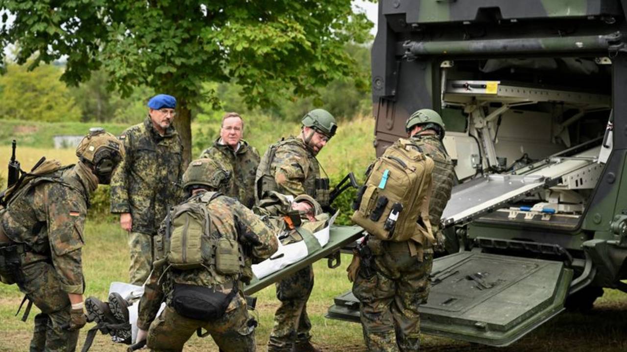 Alemania prevé 1.000 soldados heridos diarios en caso de conflicto con Rusia