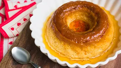 Flan casero Flan casero