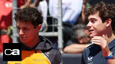 Lando Norris y Franco Colapinto Lando Norris y Franco Colapinto