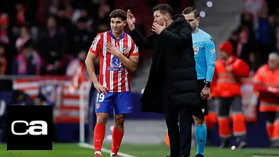 Selección Argentina, Julián Álvarez, Diego Cholo SImeone, Atlético de Madrid. Selección Argentina, Julián Álvarez, Diego Cholo SImeone, Atlético de Madrid.