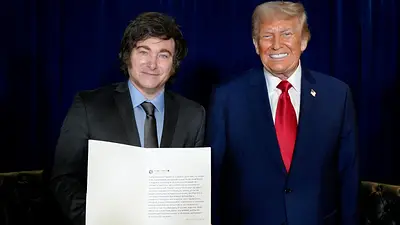 Javier Milei Donald Trump Javier Milei Donald Trump