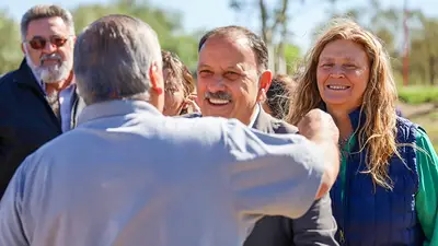 Quintela impulsa la transición energética en La Rioja con un nuevo parque solar: "Innovación y futuro" Quintela impulsa la transición energética en La Rioja con un nuevo parque solar: "Innovación y futuro"