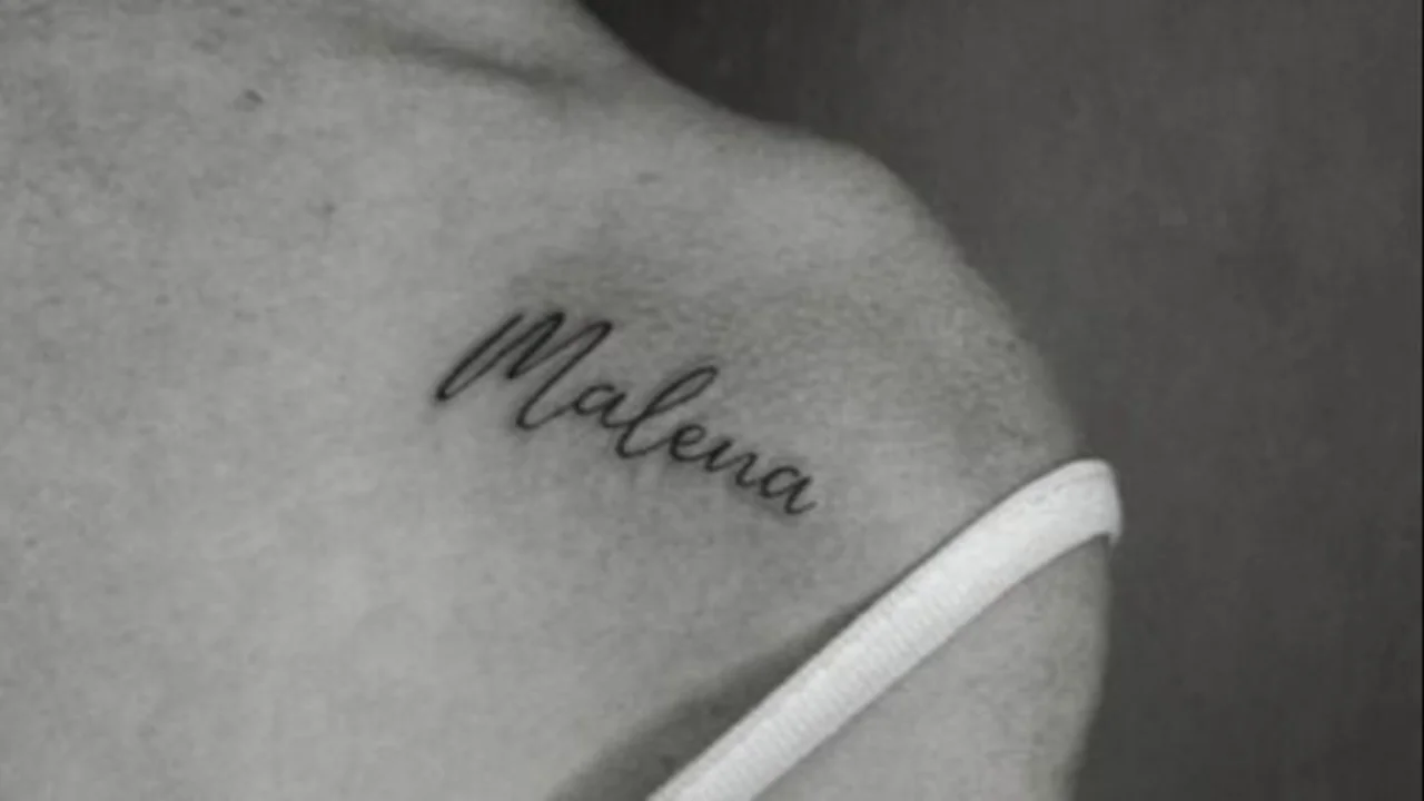 El nombre Malena.