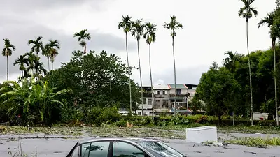 El primer ministro de Taiwán pide que se investiguen las inundaciones del supertifón Ragasa, que dejó 14 muertos El primer ministro de Taiwán pide que se investiguen las inundaciones del supertifón Ragasa, que dejó 14 muertos