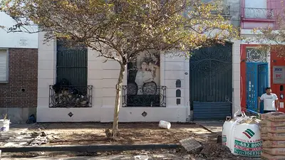 La casa de Ricardo Barreda en La Plata. La casa de Ricardo Barreda en La Plata.