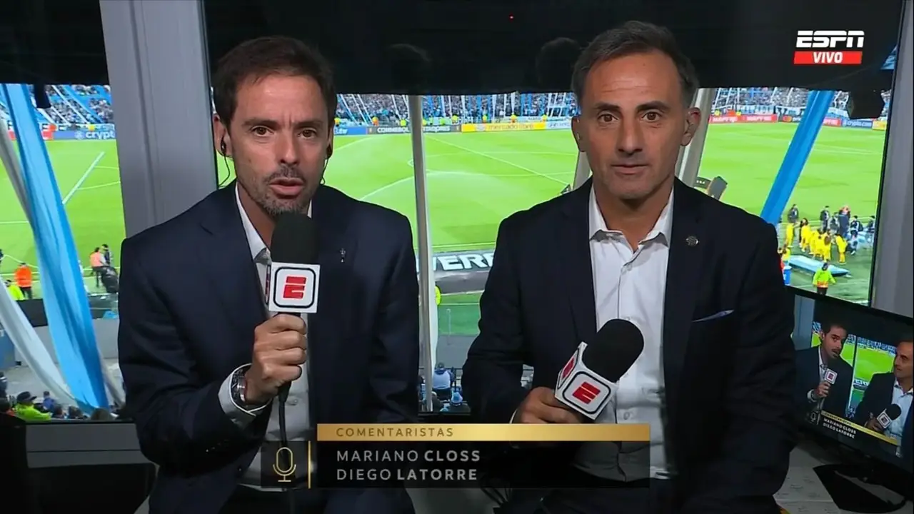 Mariano Closs, Racing, Vélez, ESPN, Copa Libertadores, televisión
