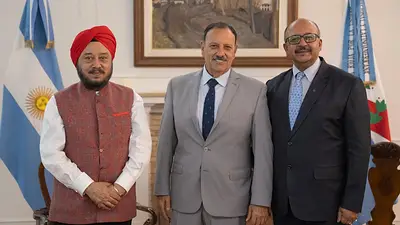 Quintela fortalece lazos con India y abre nuevas oportunidades de inversión para el desarrollo de La Rioja Quintela fortalece lazos con India y abre nuevas oportunidades de inversión para el desarrollo de La Rioja