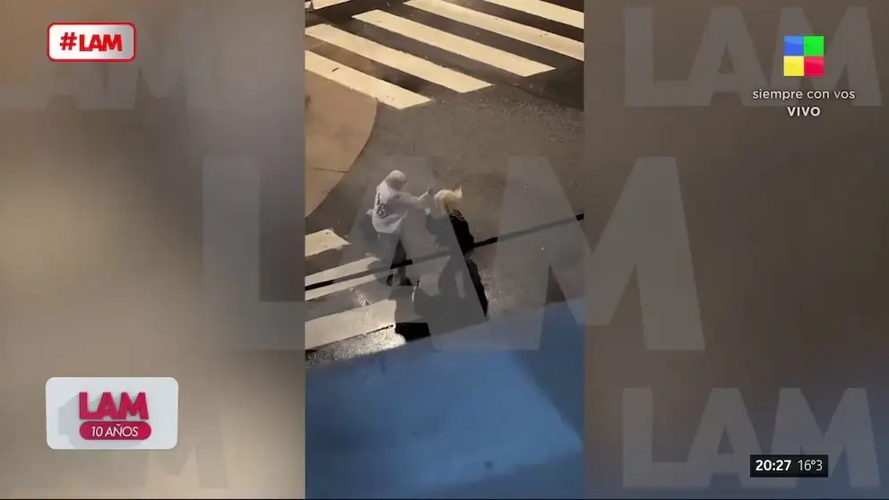 Camila y Florencia Lattanzio protagonizaron una polémica pelea en la calle.