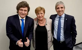 Georgieva llega a Argentina para respaldar a Milei pese al incumplimiento de metas | Deuda con el fmi