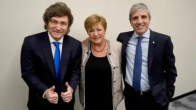 Georgieva Milei Caputo FMI Georgieva Milei Caputo FMI