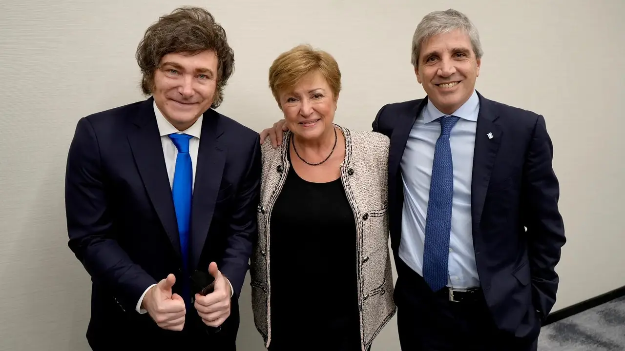 milei, fmi, caputo georgieva