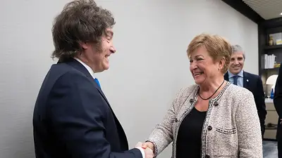 Georgieva Milei FMI Georgieva Milei FMI
