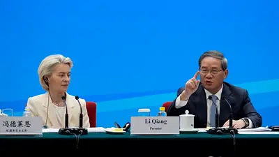 El primer ministro chino y Von der Leyen subrayan la cooperación ante los aranceles de Trump El primer ministro chino y Von der Leyen subrayan la cooperación ante los aranceles de Trump