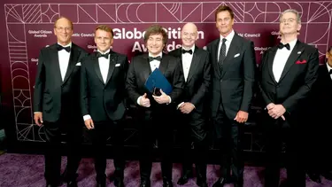 Milei, al recibir premio en EEUU: "Estamos en el camino correcto"