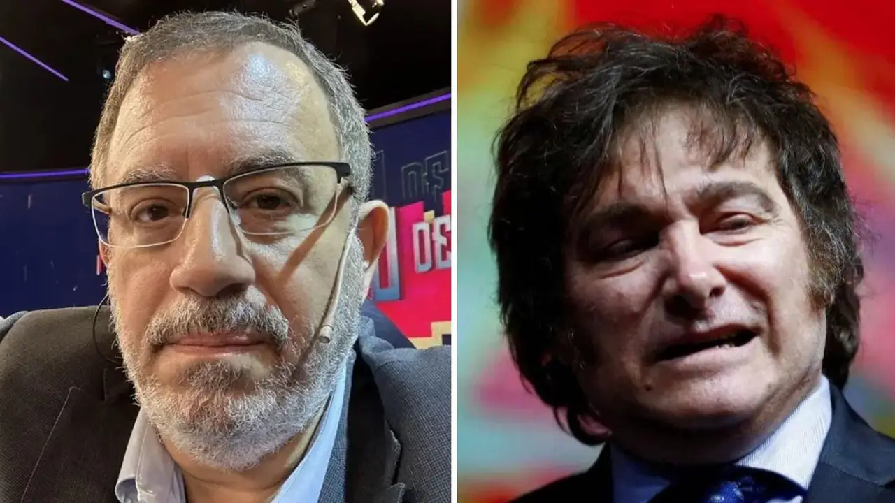 Carlos Maslatón y Javier Milei