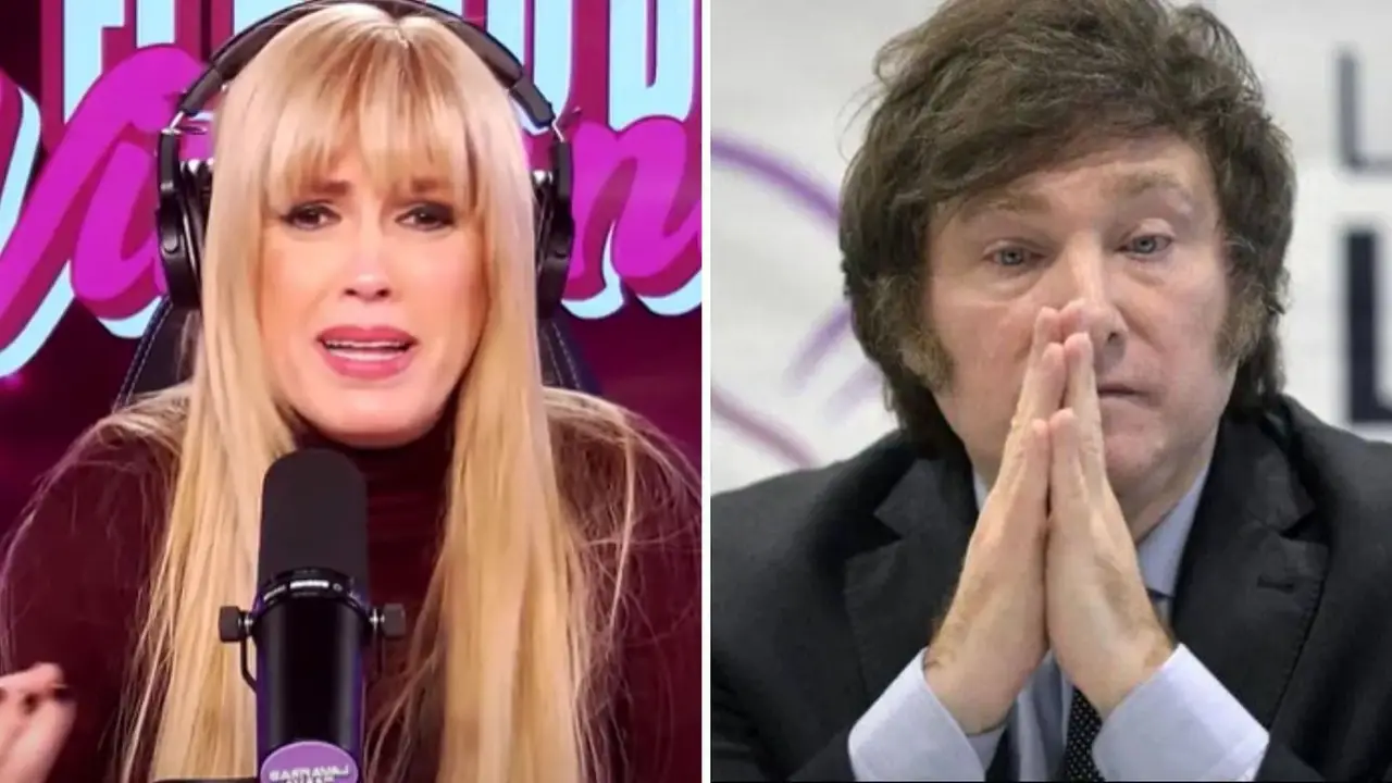 Viviana Canosa y Javier Milei