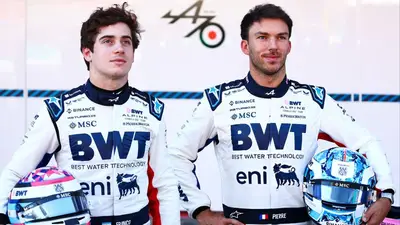 Franco Colapinto y Pierre Gasly Franco Colapinto y Pierre Gasly