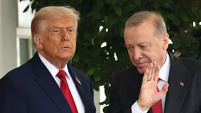 Trump y Erdogan de Turquía discuten sobre F-35 y el petróleo ruso Trump y Erdogan de Turquía discuten sobre F-35 y el petróleo ruso