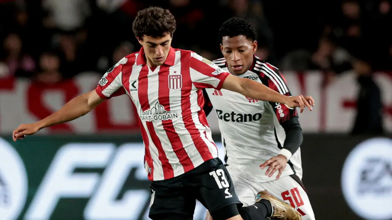 Estudiantes hizo un gran partido pero quedó afuera de la Libertadores contra Flamengo