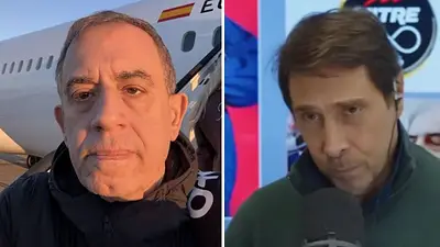 Carlos Maslatón y Eduardo Feinmann Carlos Maslatón y Eduardo Feinmann