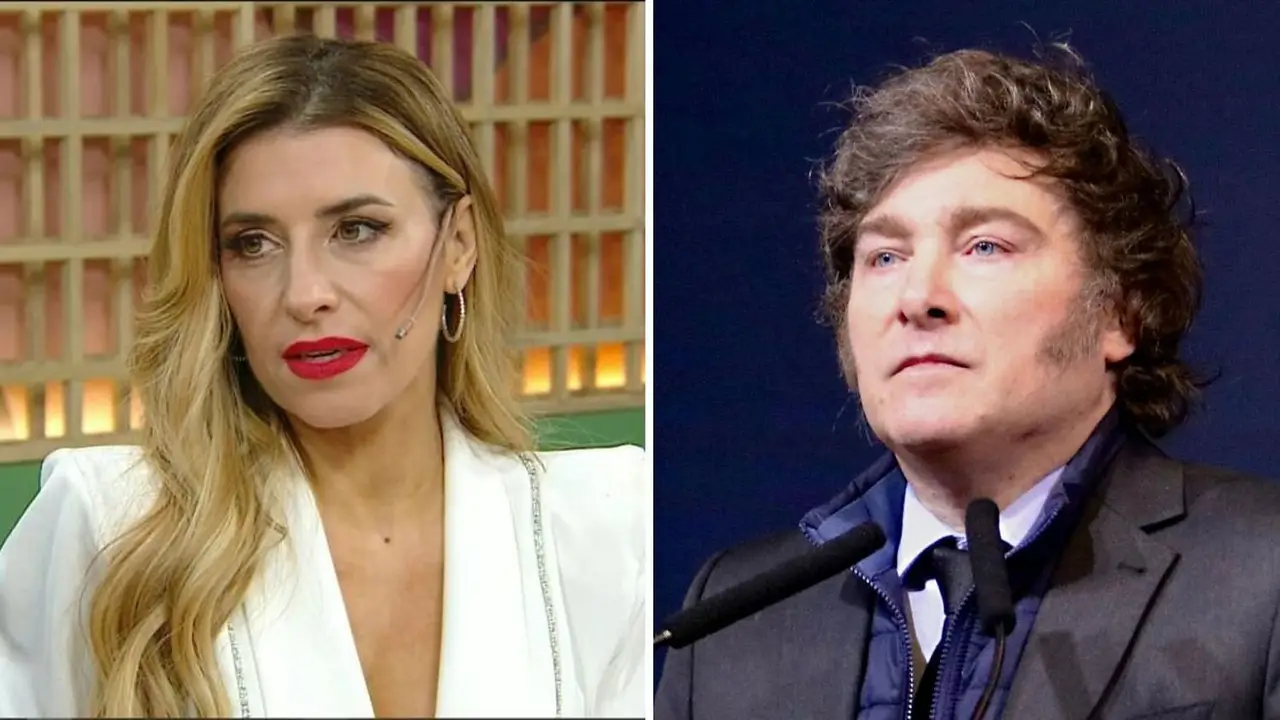 Mariana Brey y Javier Milei