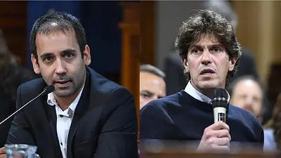 En tono electoral, Hagman y Lousteau se cruzaron por la Ley Bases En tono electoral, Hagman y Lousteau se cruzaron por la Ley Bases