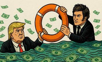El barril sin fondo de dólares de Milei | Donald trump