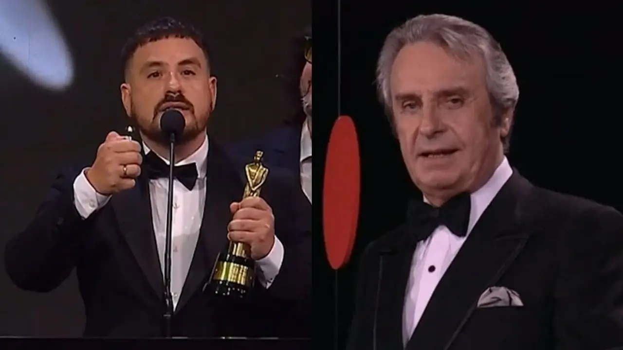 El homenaje de Fede Bal para su padre en los Martín Fierro.
