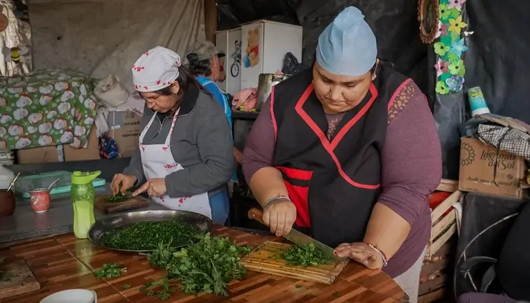 A través del programa Cocinas Comunitarias, La Rioja profundiza la asistencia alimentaria para el interior provincial