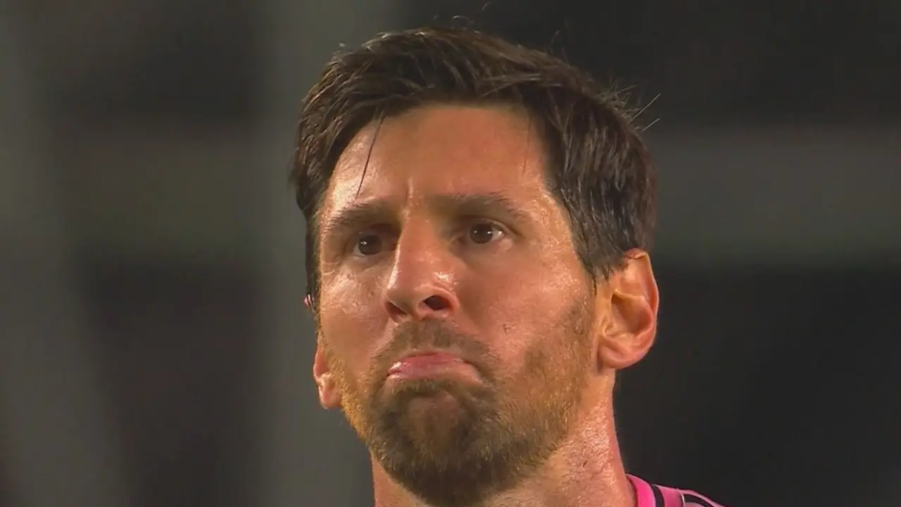 Inter Miami perdió con Chicago Fire, Messi se fastidió y tuvo un gesto irreconocible para él