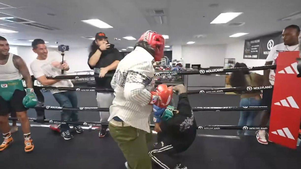 Al boxeo no se juega: el Chino Maidana noqueó a un influencer que le pegó en el ring