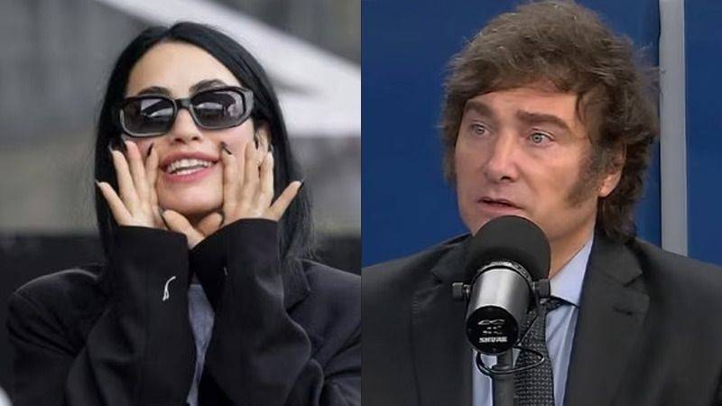 Salió todo en vivo: Javier Milei se dio vuelta y reveló que ahora le "gustan" las canciones de Lali