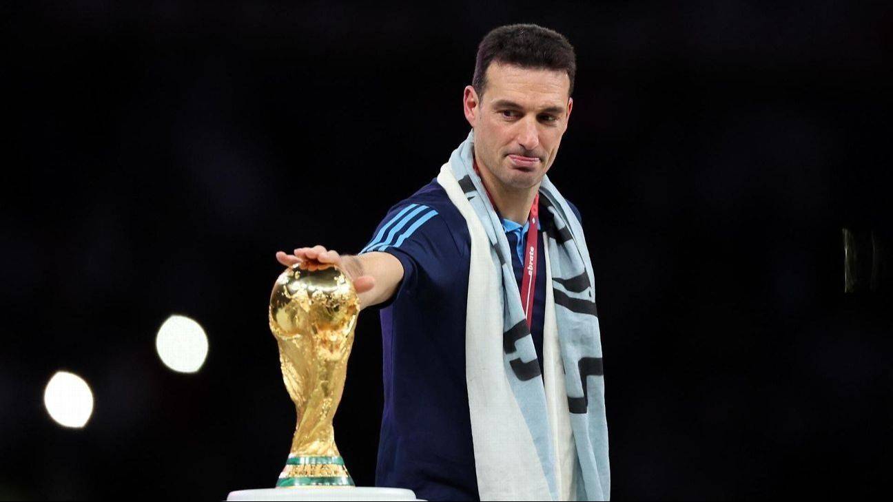 Encaminado: Lionel Scaloni, a un paso de la renovación como DT de la Selección Argentina