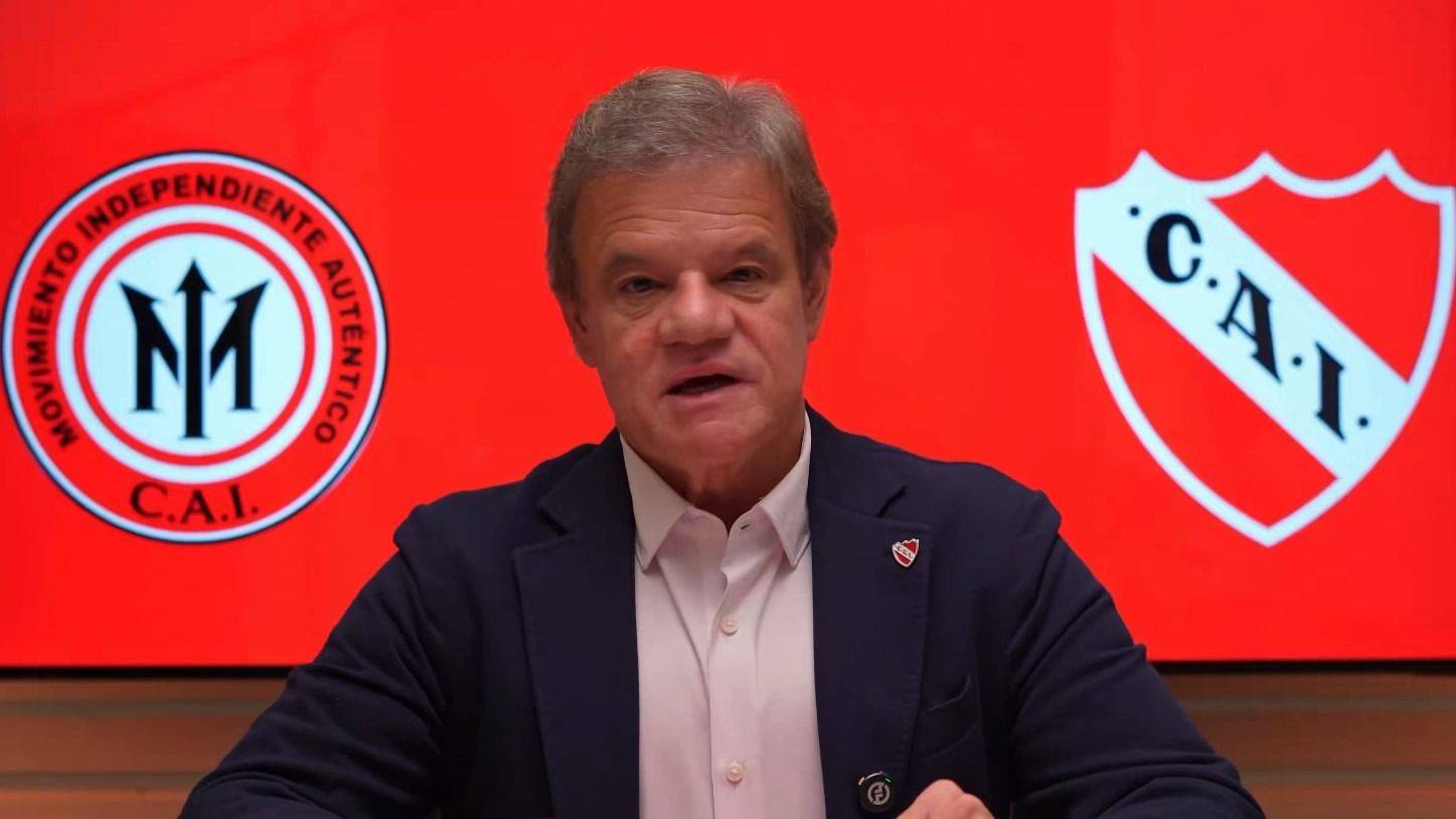 Quique Sacco confirmó que será candidato a presidente de Independiente: "Cambio rotundo"
