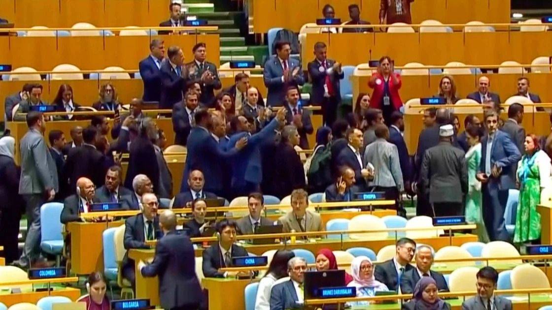 Delegaciones de la ONU vaciaron la sala cuando Netanyahu dio su discurso