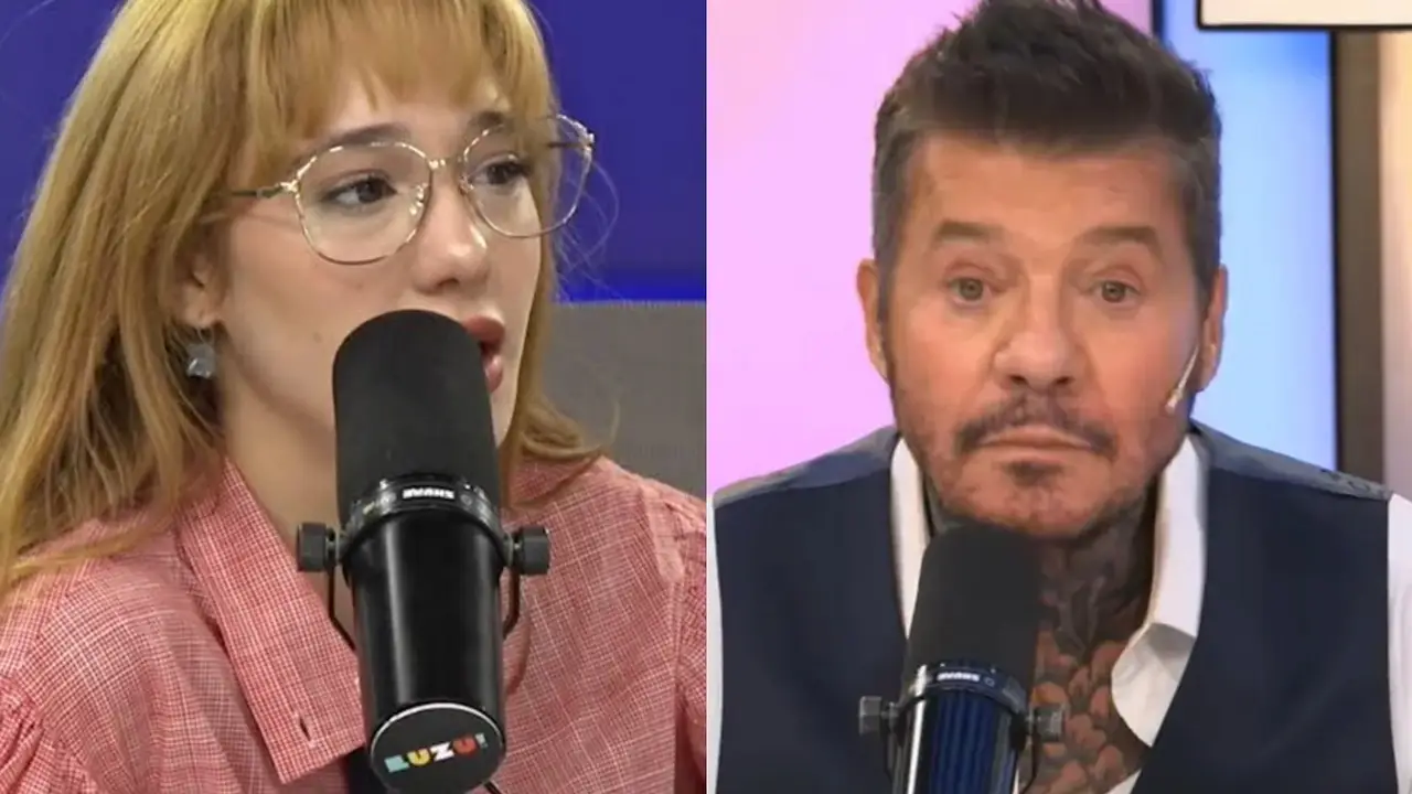 Marcelo Tinelli y Ángela Torres.