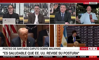 Insólito: un periodista de A24 pidió "soberanía compartida" en Malvinas | Islas malvinas